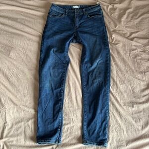 L.L. Bean Signature Blue Dark Wash Slim Jeans Size 2
